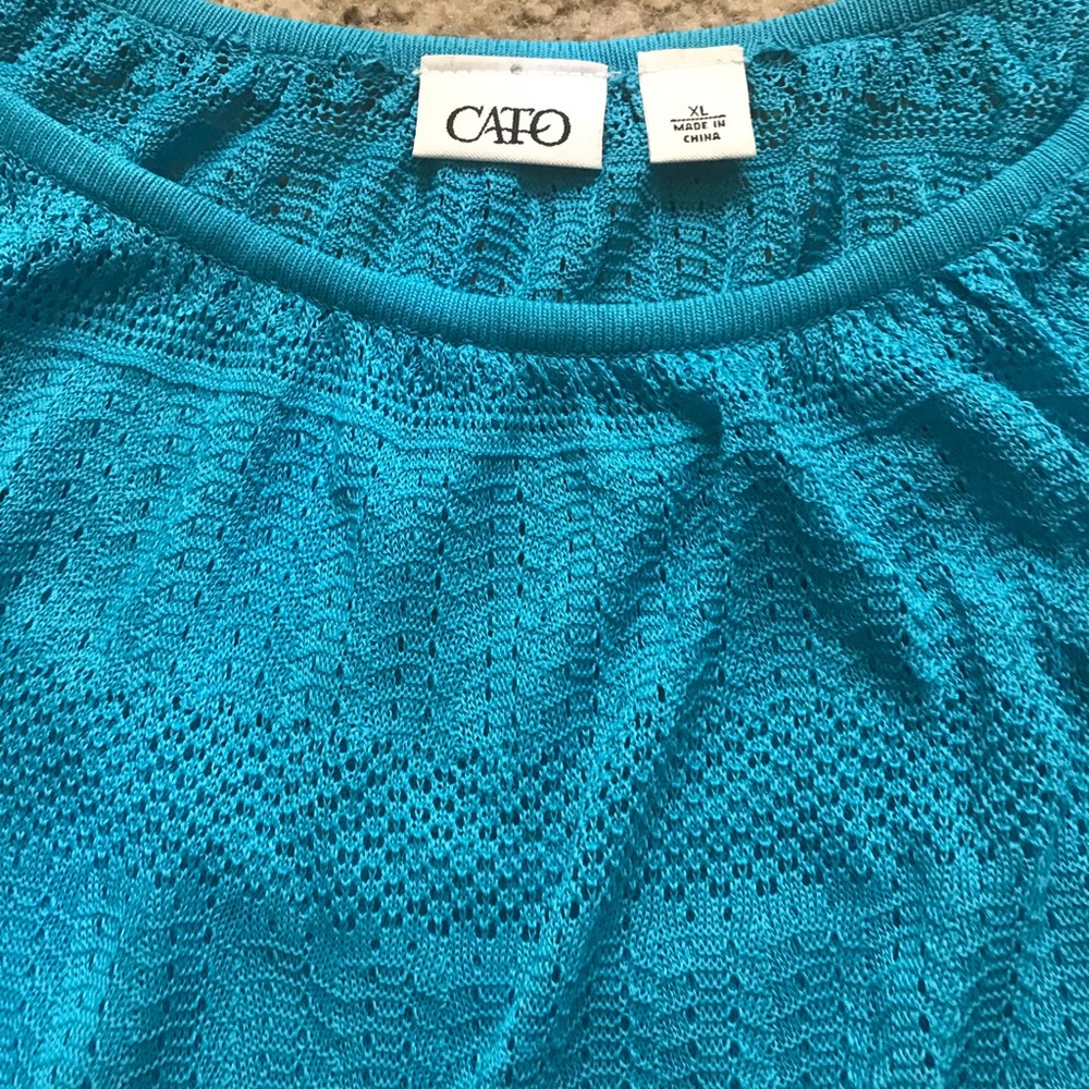 Turquoise Top - Picture 2 of 8